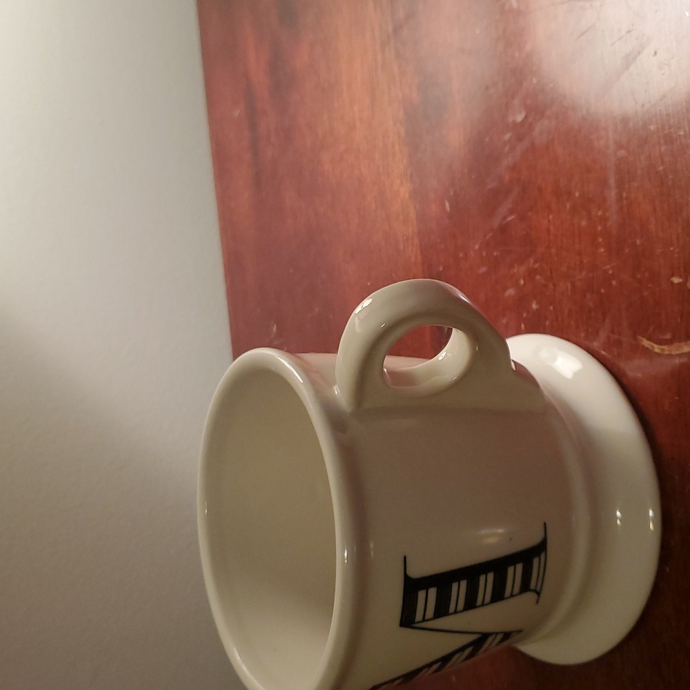 Anthropologie Monogram Initial Letter M Coffee Tea Mug - Picture 5 of 9